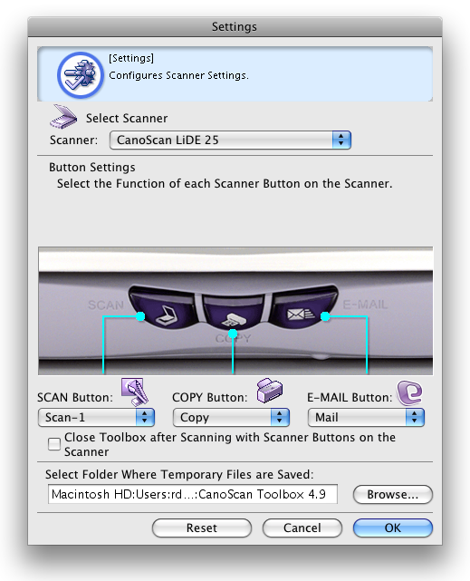 Download Driver Scanner Canon Lide 25